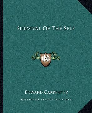 portada survival of the self (in English)