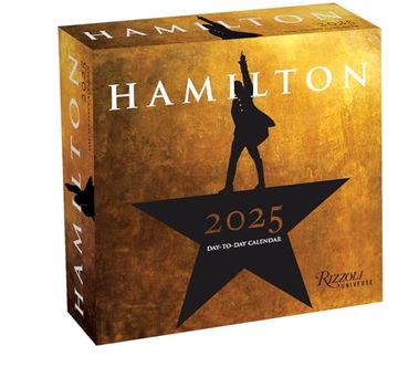 portada Hamilton 2025 Day-To-Day Calendar: An American Musical (en Inglés)