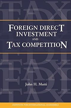 portada Foreign Direct Investment and tax Competition (en Inglés)