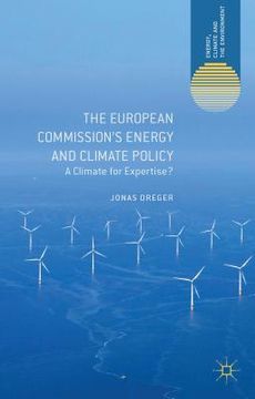 portada The European Commission's Energy and Climate Policy: A Climate for Expertise? (en Inglés)