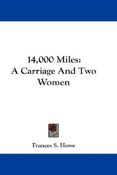 portada 14,000 miles: a carriage and two women