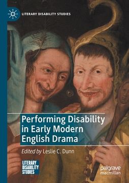 portada Performing Disability in Early Modern English Drama (en Inglés)