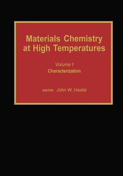 portada Materials Chemistry at High Temperatures: Characterization (en Inglés)