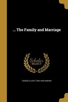 portada ... The Family and Marriage (en Inglés)