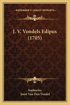 portada J. V. Vondels Edipus (1705)