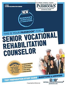 portada Senior Vocational Rehabilitation Counselor (in English)