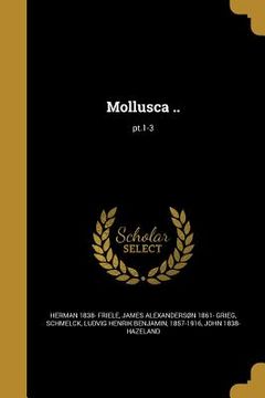 portada Mollusca ..; pt.1-3 (en Noruego)