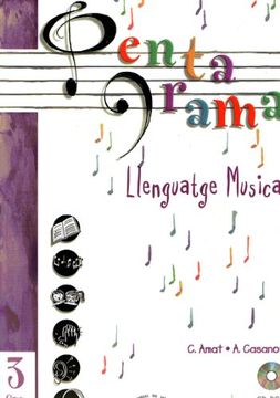 portada Pentagrama Llenguatge Musical: Pentagrama II Llenguatge Musical Elemental: Grau Elemental: 2 (Pentagrama Llenguatge Musical 2) (en Catalá)
