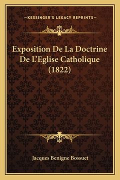 portada Exposition De La Doctrine De L'Eglise Catholique (1822) (en Francés)