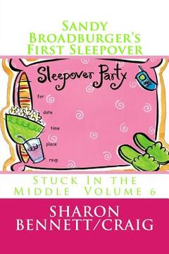 portada Sandy Broadburger's First Sleepover (in English)