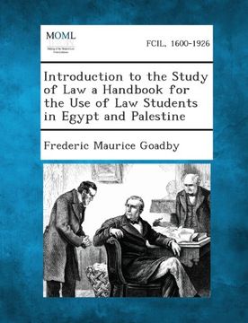 portada Introduction to the Study of Law a Handbook for the Use of Law Students in Egypt and Palestine