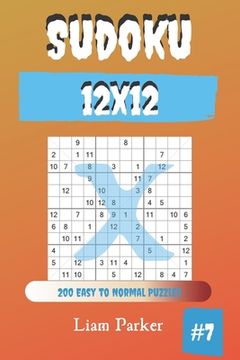 portada Sudoku X 12x12 - 200 Easy to Normal Puzzles vol.7