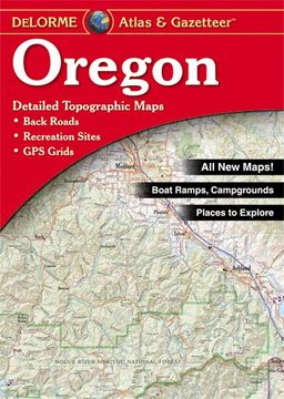portada Delorme Atlas & Gazetteer: Oregon 