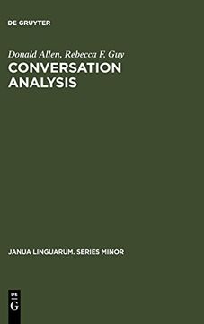 portada Conversation Analysis (in English)