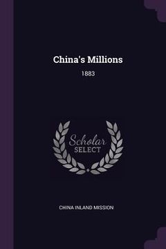 portada China's Millions: 1883 (en Inglés)
