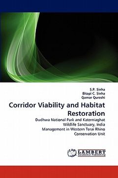 portada corridor viability and habitat restoration (en Inglés)