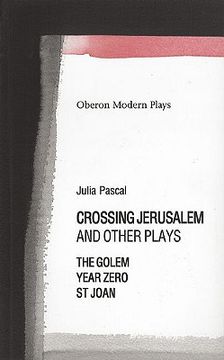 portada crossing jerusalem and other plays (en Inglés)