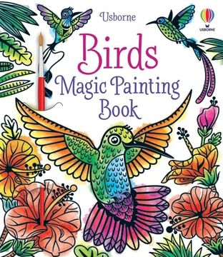 portada Birds Magic Painting Book (Magic Painting Books) (en Inglés)