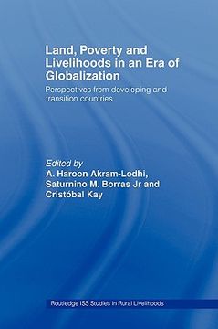 portada land, poverty and livelihoods in an era of globalization: perspectives from developing and transition countries