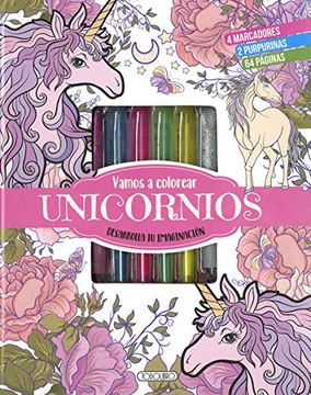 portada VAMOS A COLOREAR UNICORNIOS (in Spanish)
