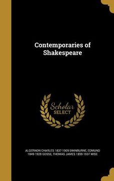 portada Contemporaries of Shakespeare