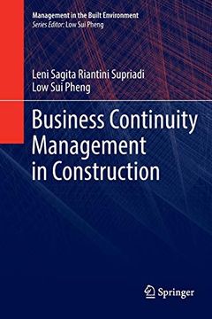 portada Business Continuity Management in Construction (en Inglés)
