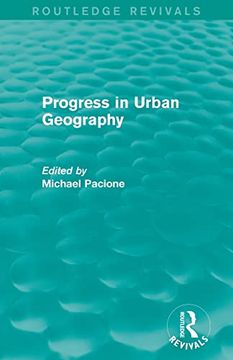 portada Progress in Urban Geography (Routledge Revivals) (en Inglés)