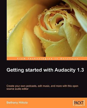 portada getting started with audacity 1.3
