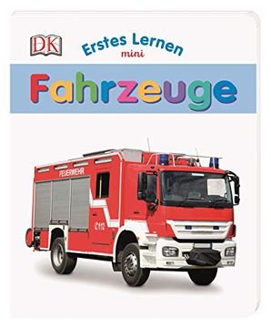 portada Erstes Lernen Mini. Fahrzeuge: Bildwörterbuch mit Glitzerfolie ab 1 Jahr (en Alemán)