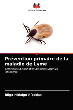portada Prévention primaire de la maladie de Lyme (en Francés)