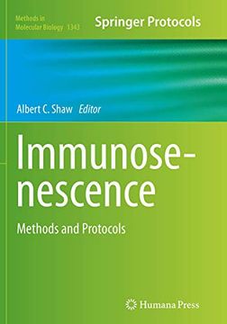 portada Immunosenescence: Methods and Protocols (in English)