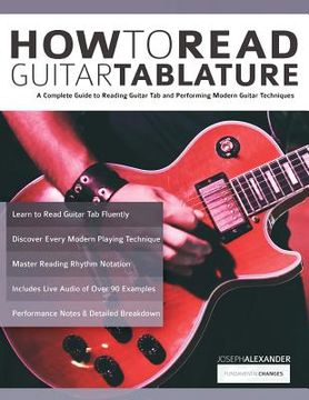 portada How to Read Guitar Tablature (en Inglés)