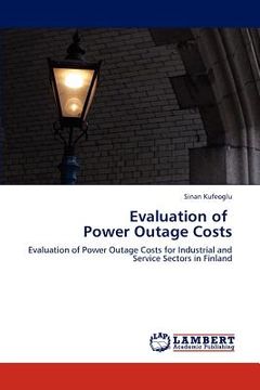 portada evaluation of power outage costs (en Inglés)