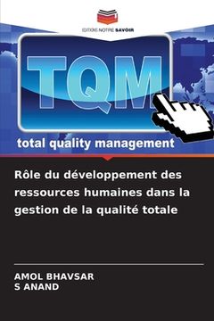 portada Rôle du développement des ressources humaines dans la gestion de la qualité totale (in French)