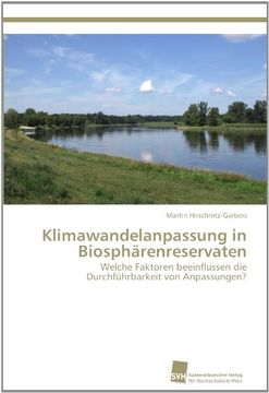 portada Klimawandelanpassung in Biospharenreservaten