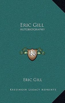 portada eric gill: autobiography (in English)
