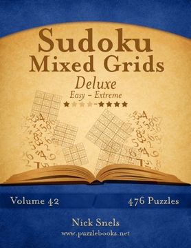 portada Sudoku Mixed Grids Deluxe - Easy to Extreme - Volume 42 - 476 Puzzles