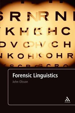 portada forensic linguistics (en Inglés)