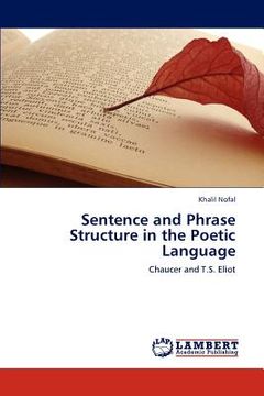 portada sentence and phrase structure in the poetic language