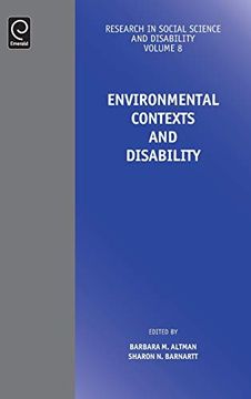portada Environmental Contexts and Disability (Research in Social Science and Disability, 8) (en Inglés)