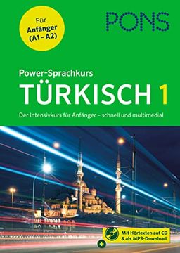 portada Pons Power-Sprachkurs Türkisch 1: Der Intensivkurs mit Buch, cd und Online-Tests