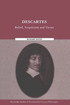 portada Descartes: Belief, Scepticism and Virtue (in English)