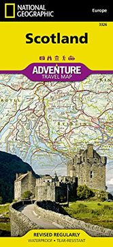 portada Scotland Adventure Travel Map (Adventure map) (en Inglés)