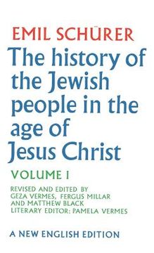 portada The History of the Jewish People in the Age of Jesus Christ: Volume 1 (en Inglés)