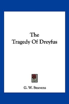portada the tragedy of dreyfus (en Inglés)