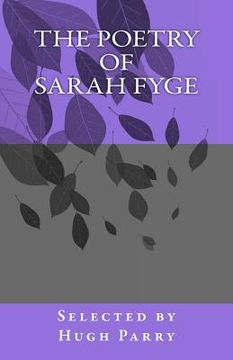 portada The Poetry of Sarah Fyge (en Inglés)