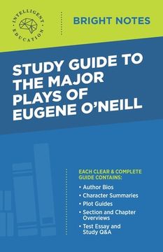 portada Study Guide to The Major Plays of Eugene O'Neill (en Inglés)