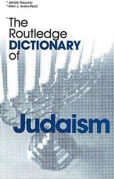 portada the routledge dictionary of judaism (en Inglés)