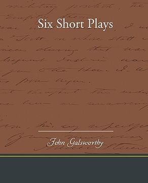 portada six short plays (en Inglés)