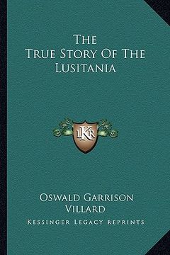 portada the true story of the lusitania